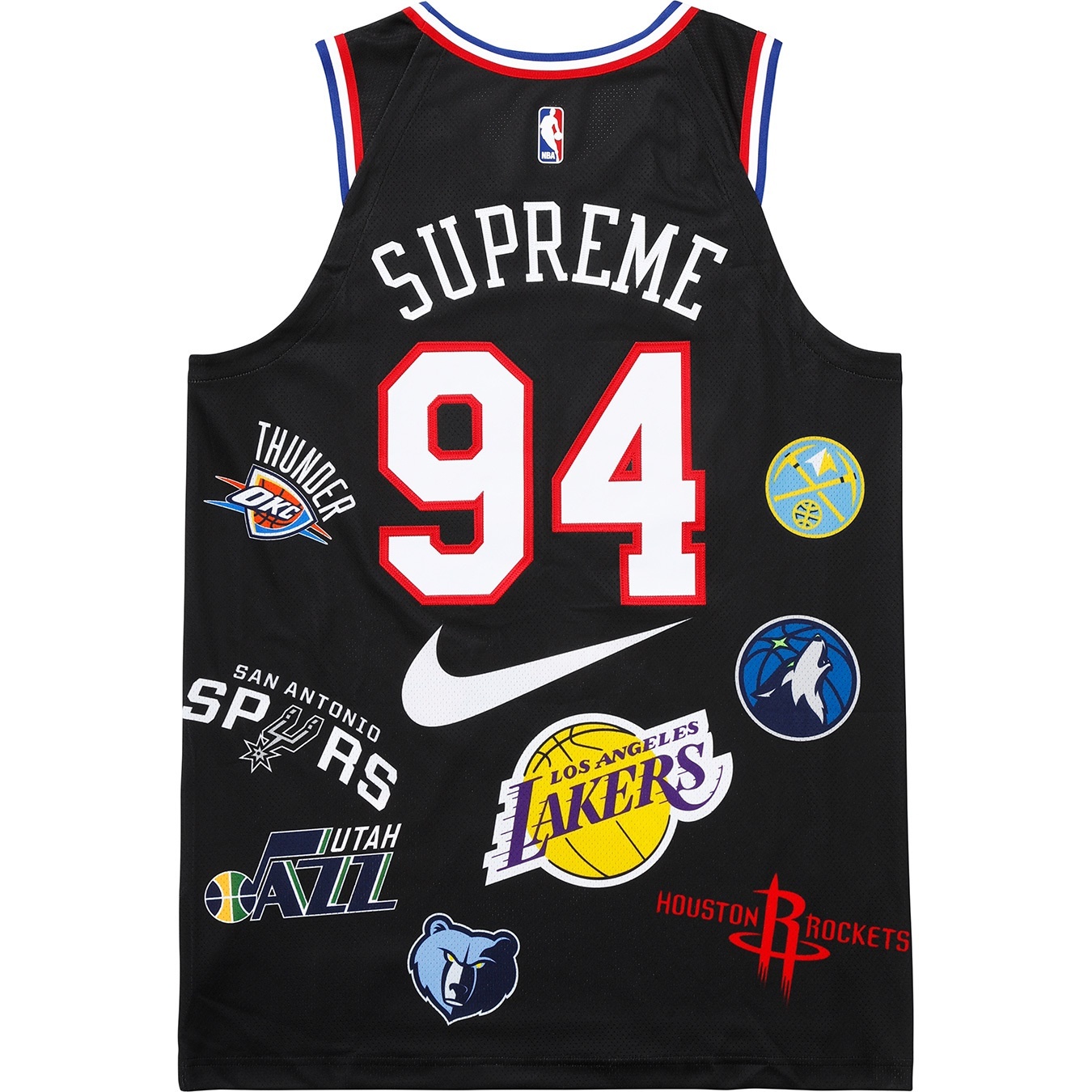 Supreme®/Nike®/NBA Teams Authentic Jersey view 3